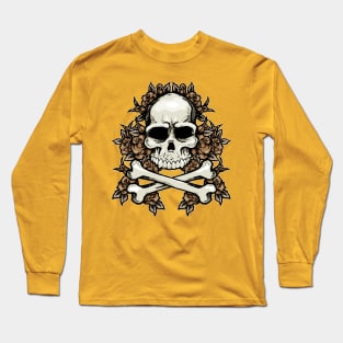 Skull N Roses Long Sleeve T-Shirt